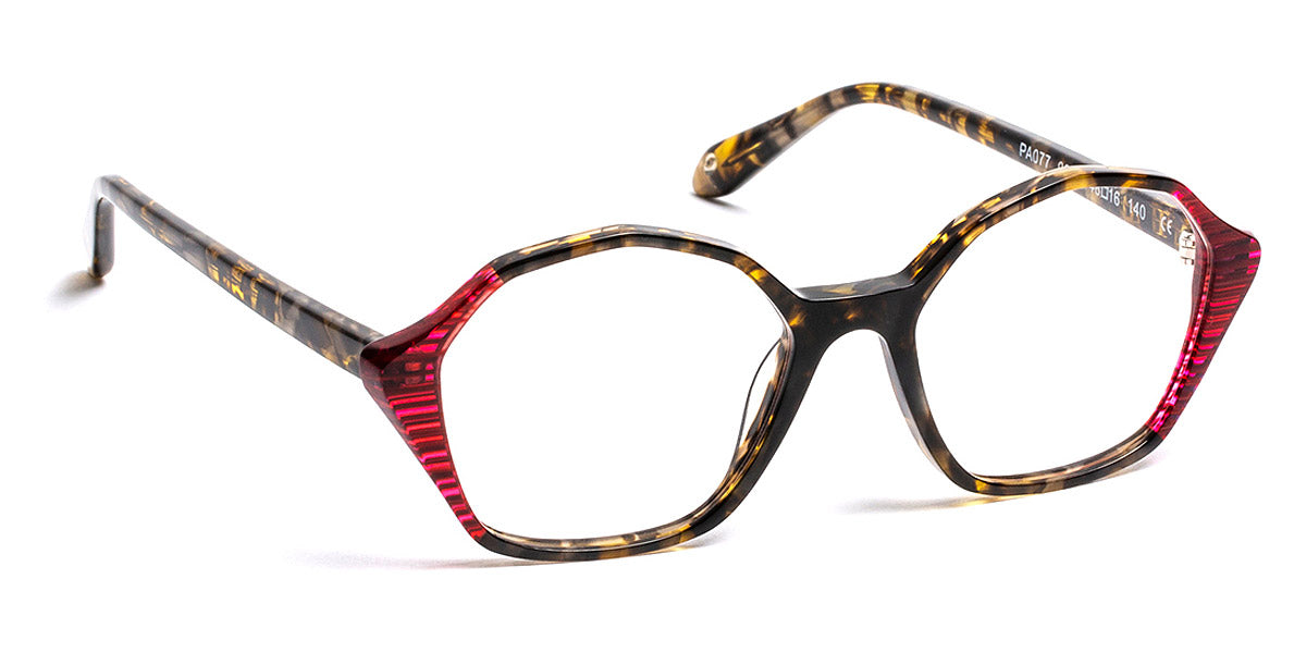 J.F. Rey® PA077 JFR PA077 9080 48 - 9080 Demi/Stripes Pink Eyeglasses