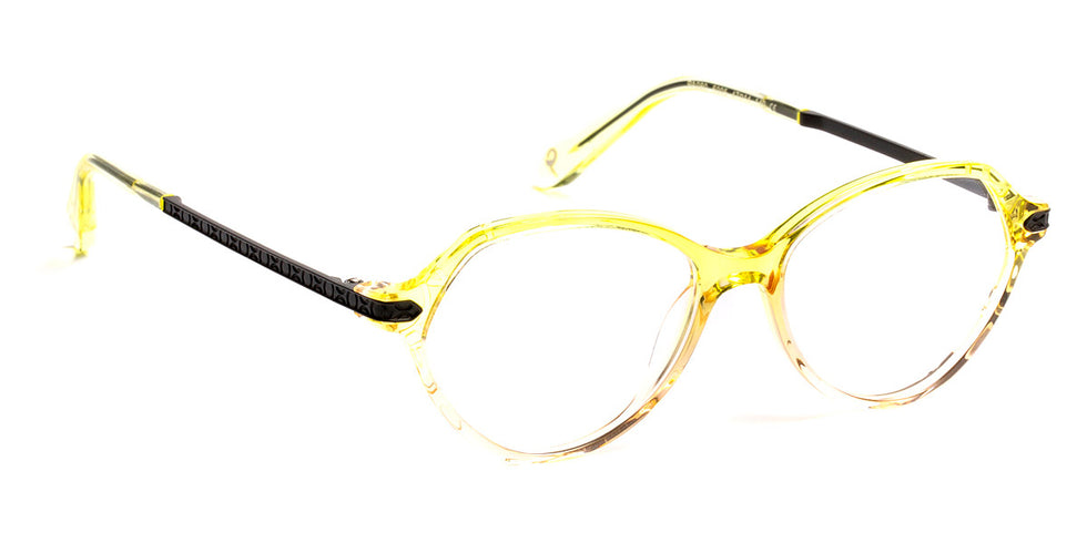 J.F. Rey® PA080 JFR PA080 5005 47 - 5005 Gradient Yellow/Satin Gunmetal Eyeglasses