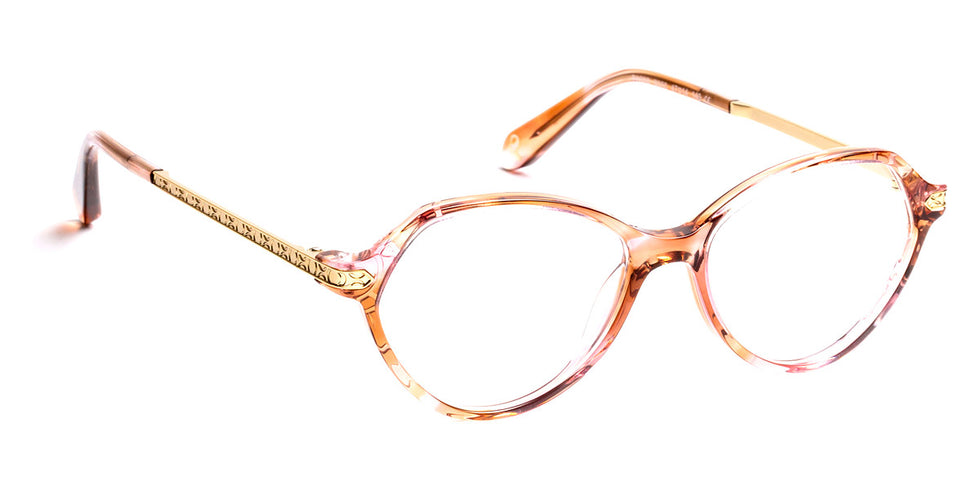 J.F. Rey® PA080 JFR PA080 8050 47 - 8050 Crystal Pink/Soft Gold Eyeglasses