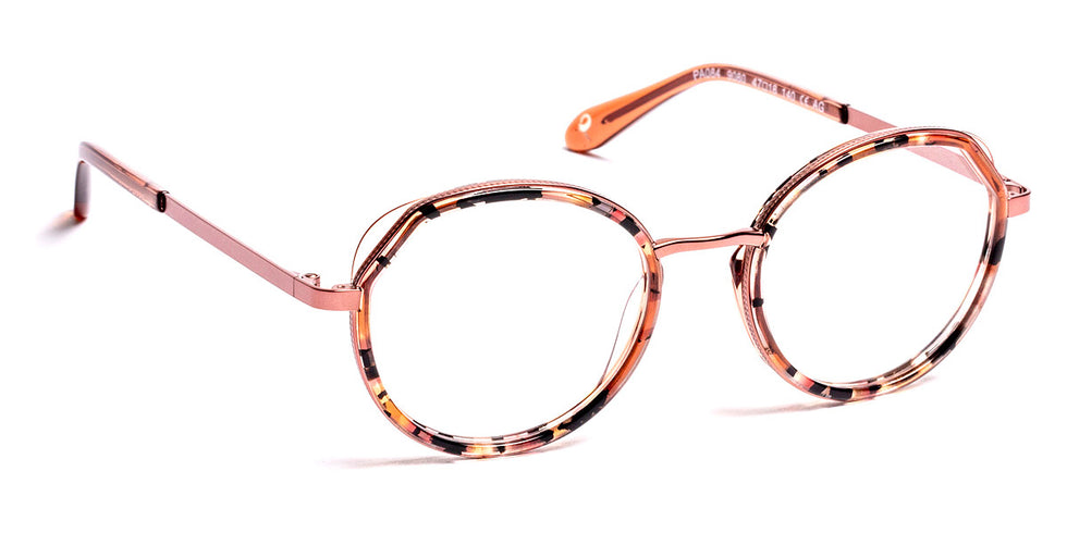 J.F. Rey® PA084 JFR PA084 9080 47 - 9080 Demi Pink/Pink/Old Copper Eyeglasses