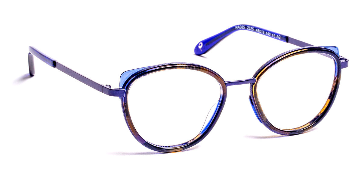 J.F. Rey® PA085 JFR PA085 2525 48 - 2525 Demi Blue/Navy Blue Eyeglasses