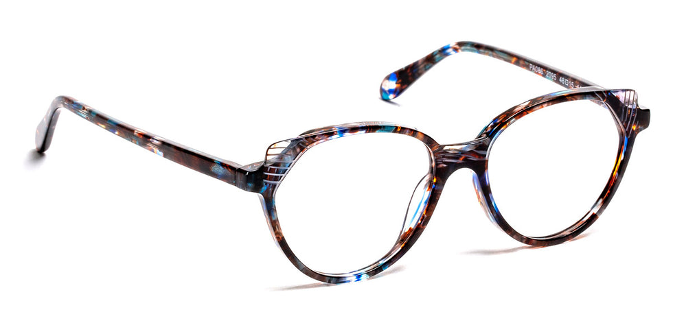 J.F. Rey® PA086 JFR PA086 2095 48 - 2095 Blue Night/Red/Brown Eyeglasses