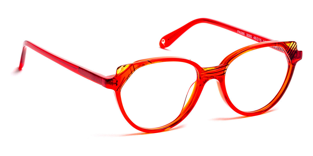J.F. Rey® PA086 JFR PA086 3095 48 - 3095 Red/Demi Eyeglasses