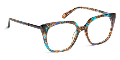 J.F. Rey® PA092 JFR PA092 9020 49 - 9020 Demi Blue/Shiny Gunmetal Eyeglasses
