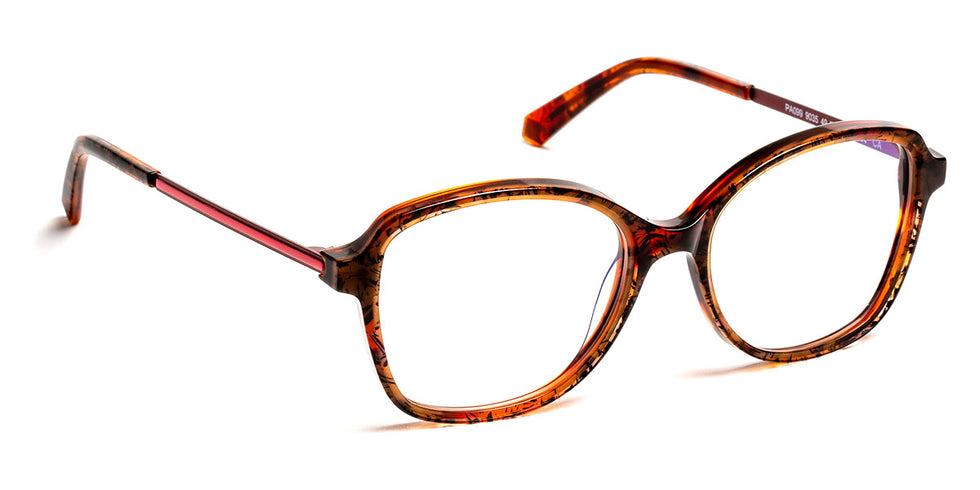 J.F. Rey® PA099 JFR PA099 9035 49 - 9035 Demi Sparkling/Cherry Eyeglasses