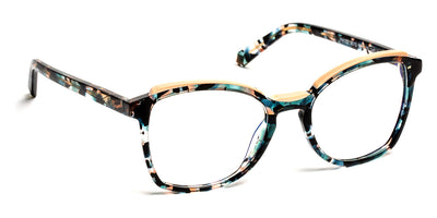 J.F. Rey® PA102 JFR PA102 9015 50 - 9015 Demi Black/Blue/Pink Eyeglasses