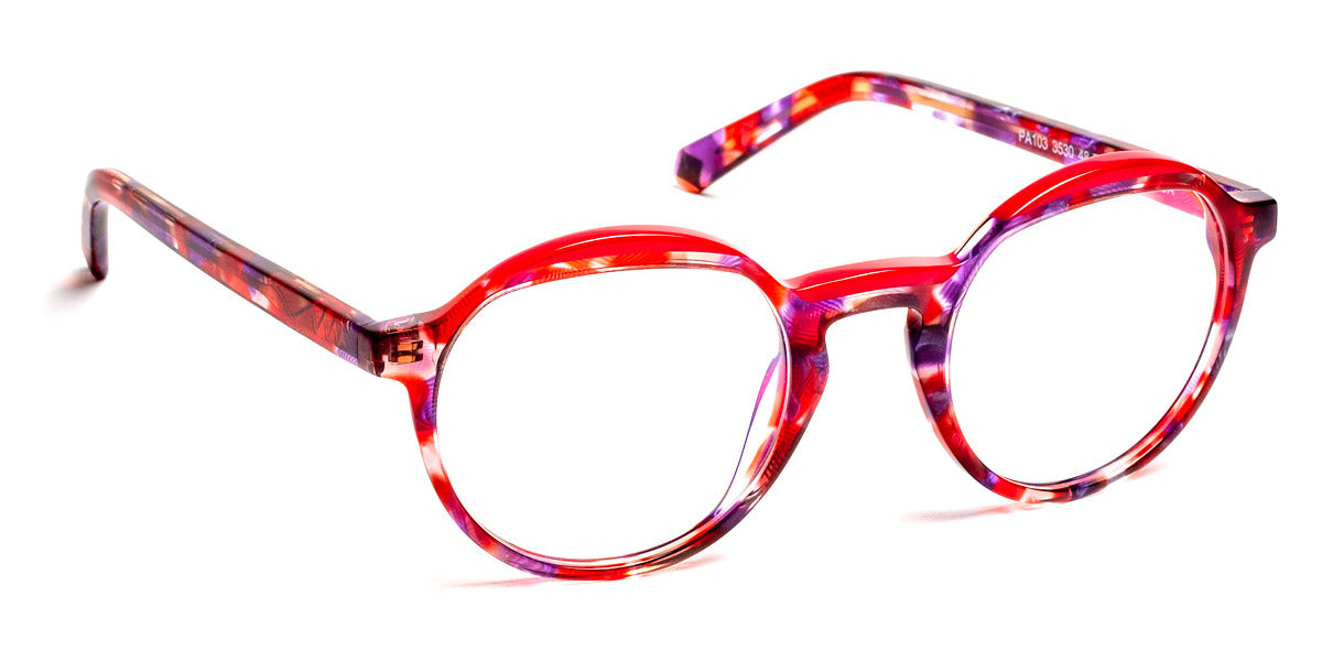 J.F. Rey® PA103 JFR PA103 3530 48 - 3530 Demi Pink/Purple/Red Eyeglasses