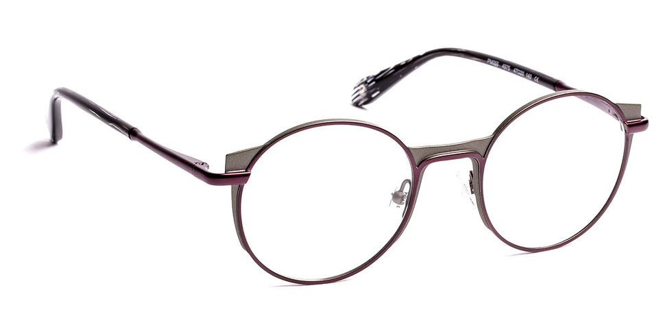 J.F. Rey® PM055 JFR PM055 4975 47 - 4975 Plum/Green Eyeglasses