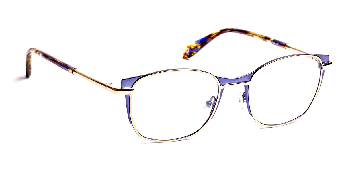 J.F. Rey® PM056 JFR PM056 5029 48 - 5029 Shiny Gold/Navy Eyeglasses