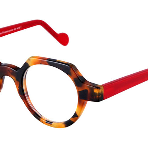 NaoNed® Kernouez NAO Kernouez 2227 43 - Tortoiseshell / Creamy Red Eyeglasses