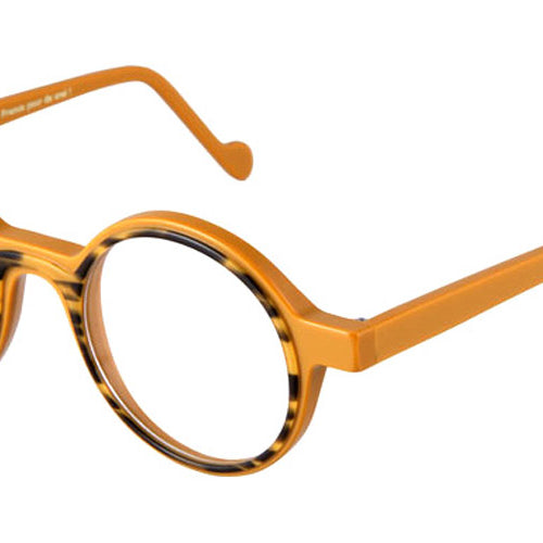 NaoNed® Klison NAO Klison C066 45 - Grey Tortoiseshell / Mustard Yellow Eyeglasses