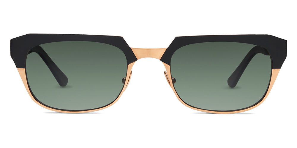 SALT.® KNOX SAL KNOX 001 55 - Black Sand Honey Gold/CR39 G-15 Lens Sunglasses