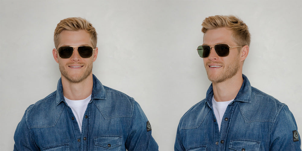 SALT.® LELAND SAL LELAND 002 58 - Tempest/Polarized CR39 Black Lens Sunglasses