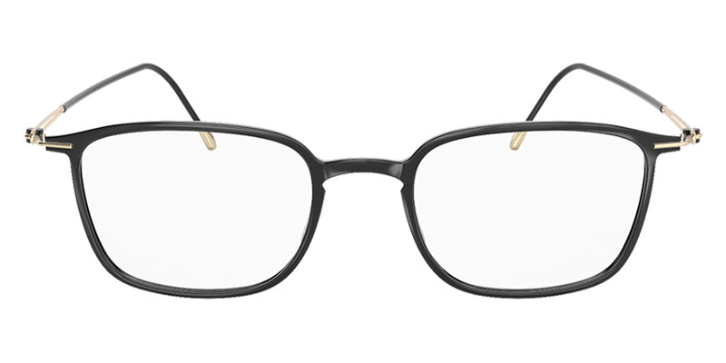 Silhouette® Lite Spirit LITE SPIRIT 2926 9020 - 7530 Black shiny / Gold Eyeglasses