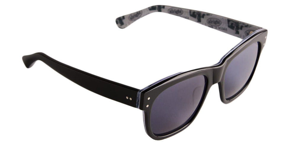 OLIVER GOLDSMITH® & TED BAKER® -LORD BLACK SUNGLASSES