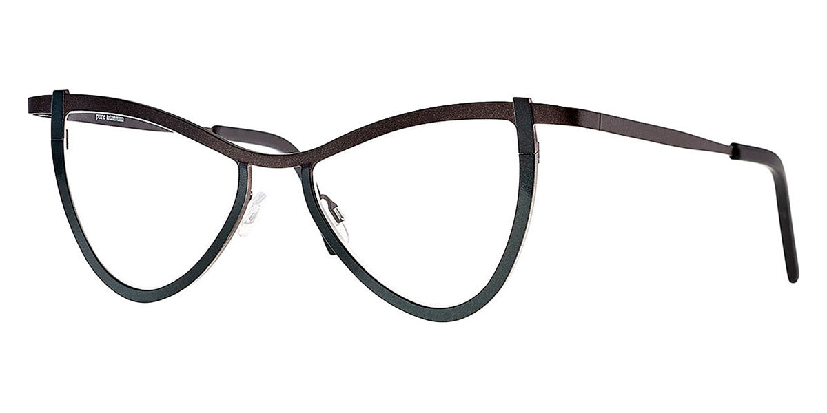 Theo® Luz Station TH LUZ STATION 409 51 - Gold / White Eyeglasses