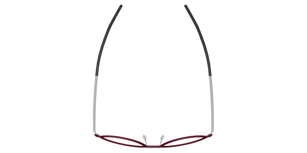 MARKUS T® M1079 MT M1079 508 48 - 508 Dark Red Eyeglasses