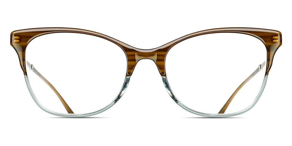 Matsuda® M2042 MTD M2042 Dark Light Green/Brushed Gold 52 - Dark Light Green / Brushed Gold Eyeglasses