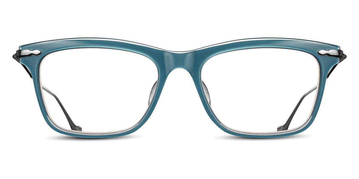 Matsuda® M2049 MTD M2049 Navy Dark Brown 53 - Navy Dark Brown Eyeglasses