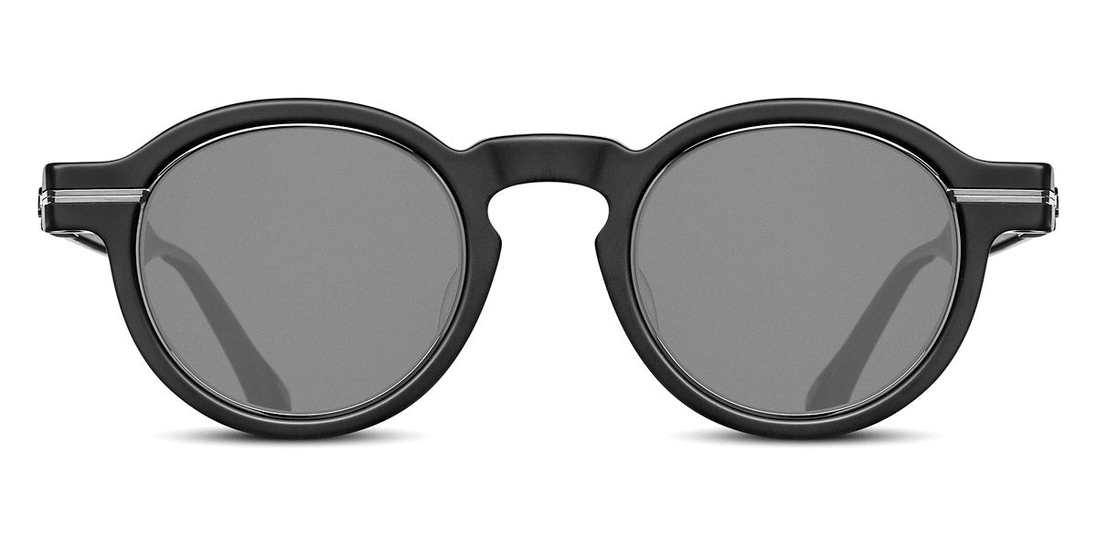 Matsuda® M2050 MTD M2050 Matte Black/Ruthenium/Grey 46 - Matte Black/Ruthenium / Grey Sunglasses