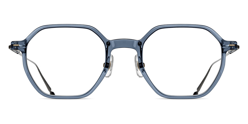 Matsuda® M2053 MTD M2053 Blue Grey Crystal/Antique Gold 48 - Blue Grey Crystal / Antique Gold Eyeglasses