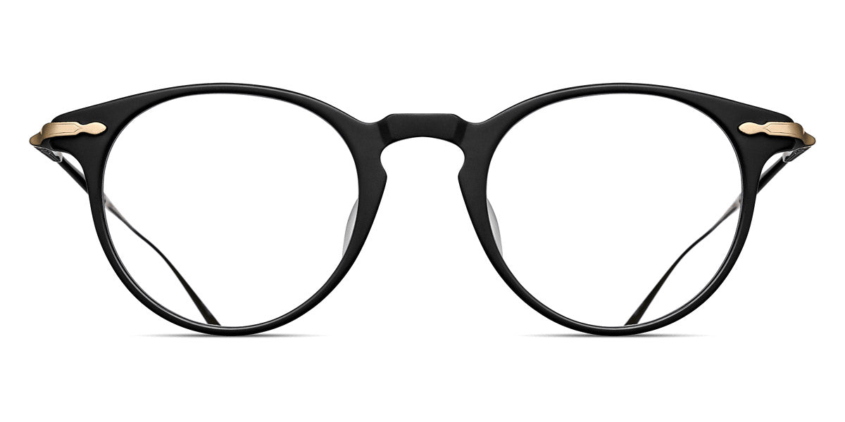 Matsuda® M2056 MTD M2056 Matte Black/Brushed Gold 47 - Matte Black / Brushed Gold Eyeglasses