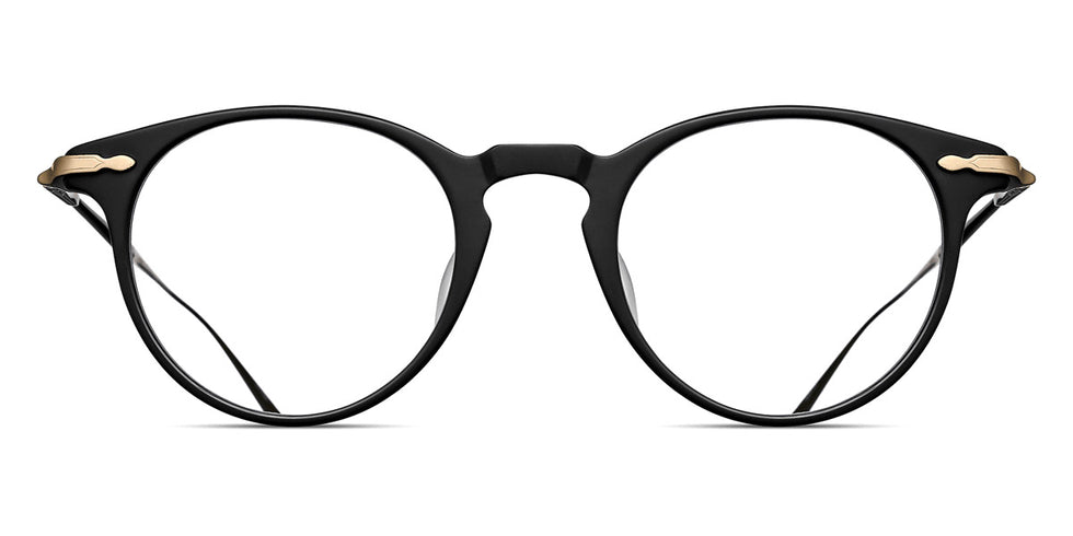 Matsuda® M2056 MTD M2056 Matte Black/Brushed Gold 47 - Matte Black / Brushed Gold Eyeglasses