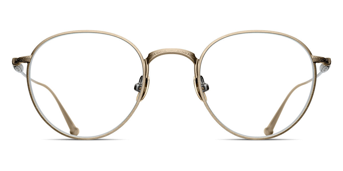 Matsuda® M3085 MTD M3085 Antique Gold 48 - Antique Gold Eyeglasses