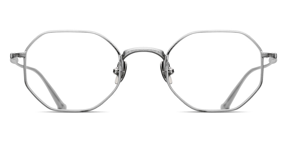 Matsuda® M3086 MTD M3086 Brushed Silver 46 - Brushed Silver Eyeglasses