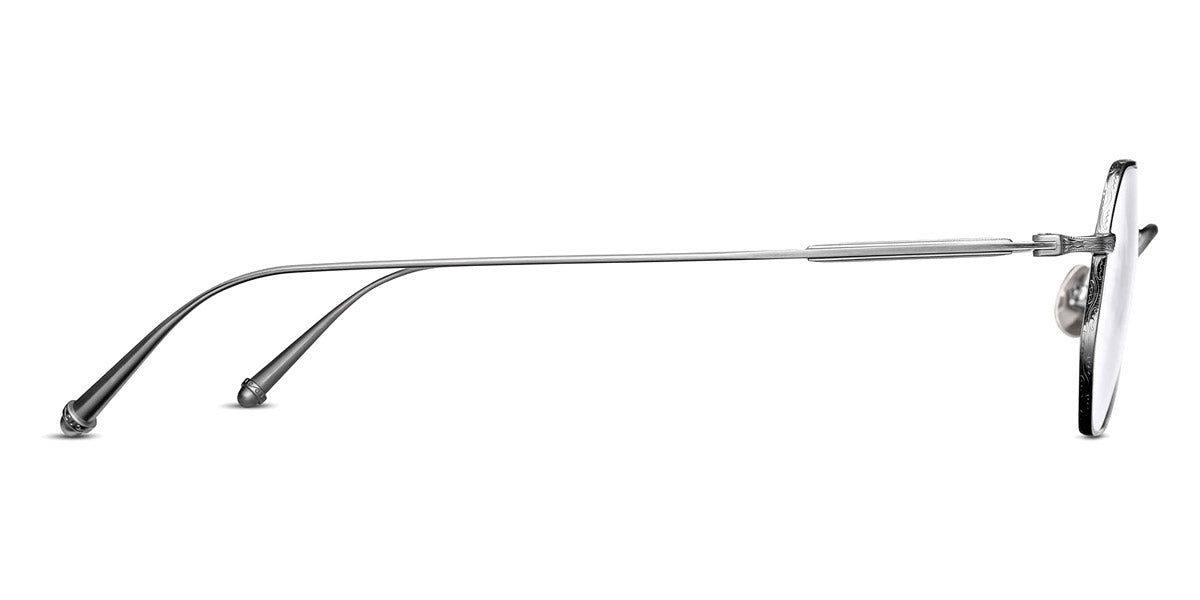 Matsuda® M3086 MTD M3086 Brushed Silver 46 - Brushed Silver Eyeglasses