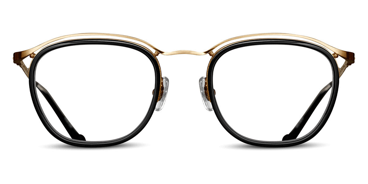 Matsuda® M3092 MTD M3092 Brushed Gold / Black 52 - Brushed Gold / Black Eyeglasses