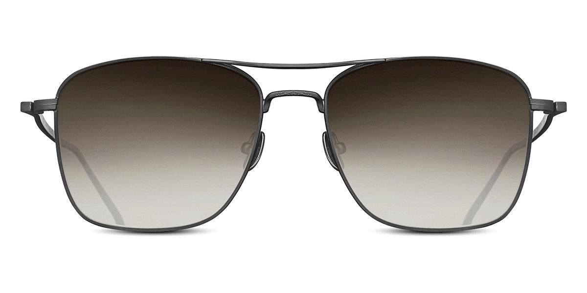 Matsuda® M3099 MTD M3099 Matte Black/Brown Gradient 56 - Matte Black / Brown Gradient Sunglasses