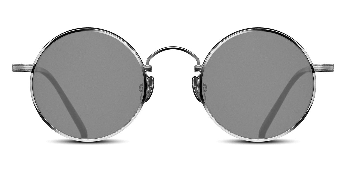 Matsuda® M3100 MTD M3100 Palladium White/Matte Black/Grey 47 - Palladium White/Matte Black / Grey Sunglasses