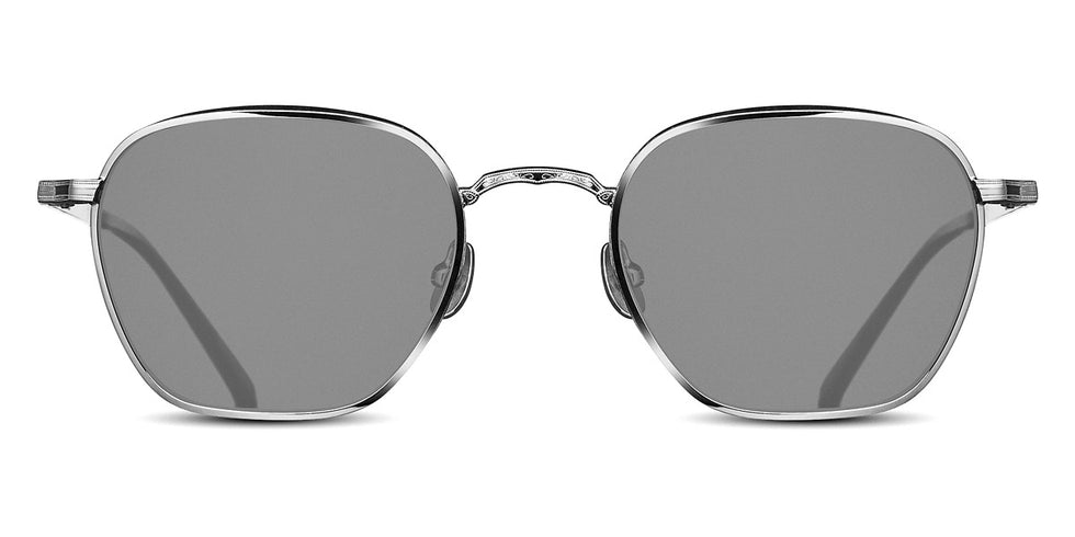 Matsuda® M3101 MTD M3101 Palladium White/Matte Black/Grey 52 - Palladium White/Matte Black / Grey Sunglasses