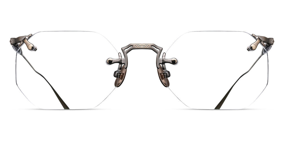 Matsuda® M3104-B MTD M3104-B Antique Gold 49 - Antique Gold Eyeglasses
