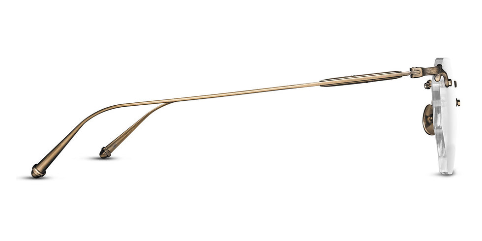 Matsuda® M3104-B MTD M3104-B Antique Gold 49 - Antique Gold Eyeglasses