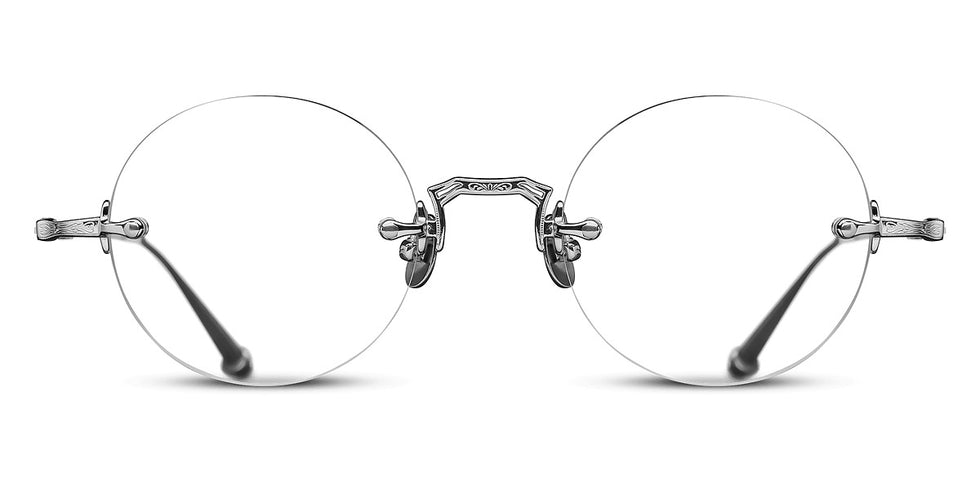 Matsuda® M3105-D MTD M3105-D Palladium White 47 - Palladium White Eyeglasses