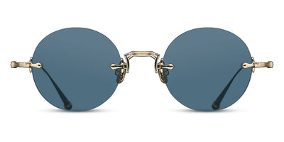 Matsuda® M3105-D MTD M3105-D Brushed Gold / Blue Grey 47 - Brushed Gold / Blue Grey Sunglasses