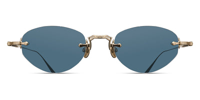 Matsuda® M3105-E MTD M3105-E Brushed Gold / Cafe Blue Gradient 47 - Brushed Gold / Cafe Blue Gradient Sunglasses