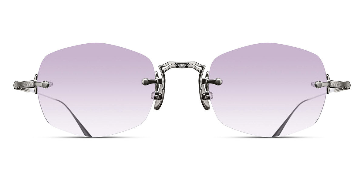 Matsuda® M3105-F MTD M3105-F Palladium White/Cafe Violet Gradient 49 - Palladium White / Cafe Violet Gradient Sunglasses