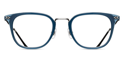 Matsuda® M3113 MTD M3113 Antique Silver / Navy Demi Brown 50 - Antique Silver / Navy Demi Brown Eyeglasses