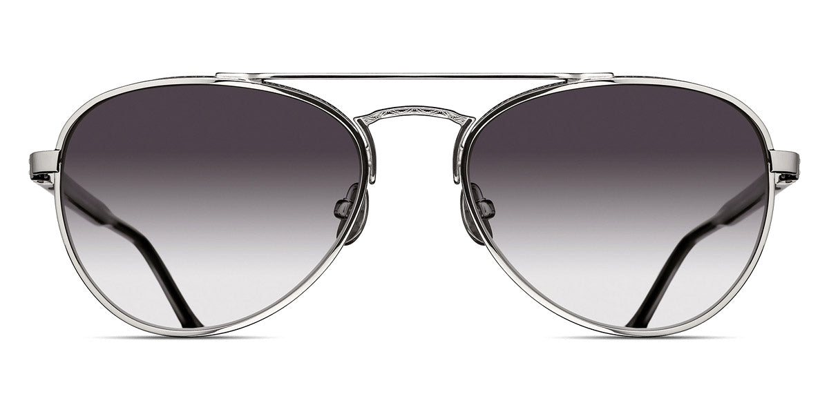 Matsuda® M3116 MTD M3116 Palladium White/Gray/Grey Gradient 54 - Palladium White/Gray / Grey Gradient Sunglasses