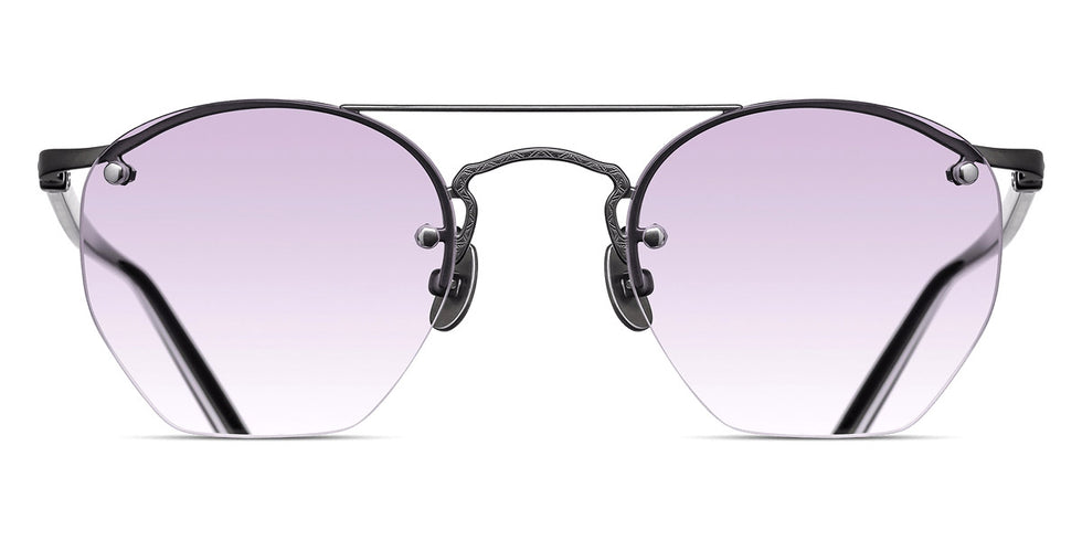 Matsuda® M3117 MTD M3117 Matte Black/Cafe Violet Gradient 48 - Matte Black / Cafe Violet Gradient Sunglasses
