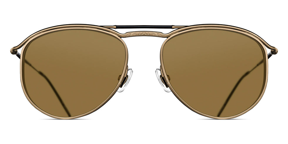 Matsuda® M3122 MTD M3122 Matte Gold/Brown 55 - Matte Gold / Brown Sunglasses