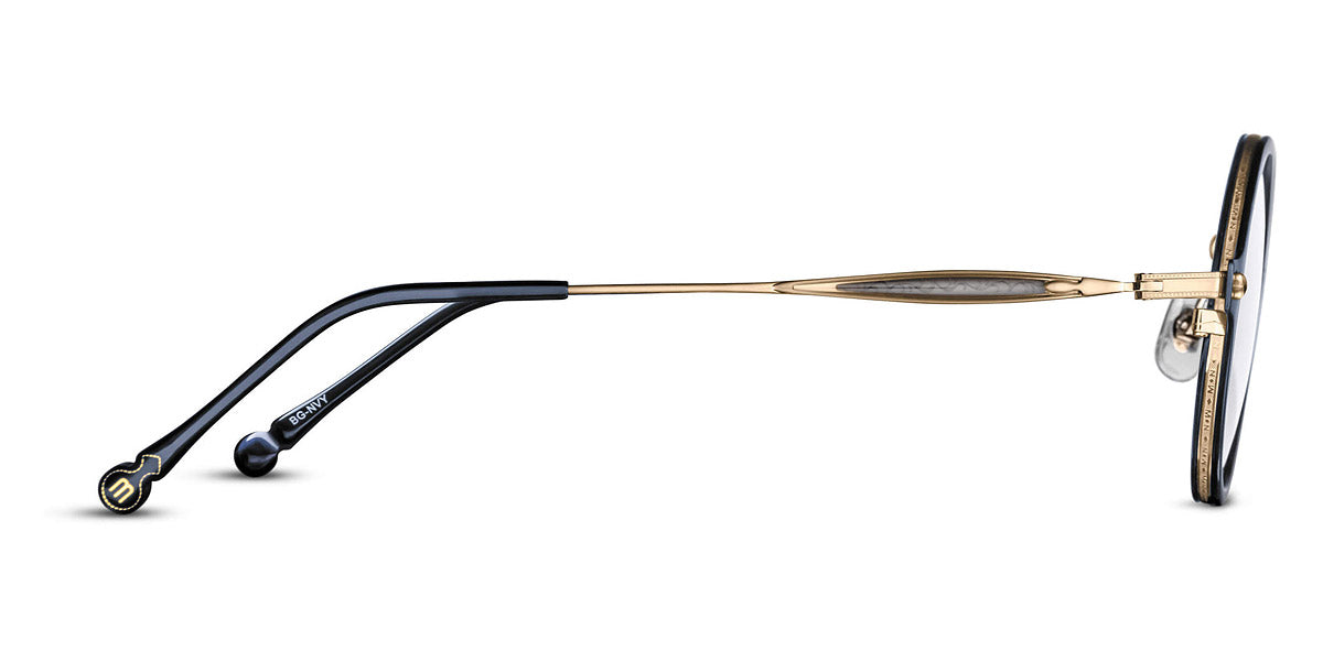 Matsuda® M3127 MTD M3127 Brushed Gold/Navy 43 - Brushed Gold / Navy Eyeglasses