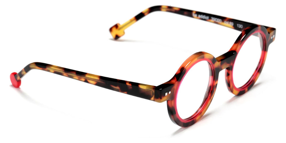 Sabine Be® Mini Be Addict - Shiny Tokyo Tortoise / Shiny Neon Pink Eyeglasses