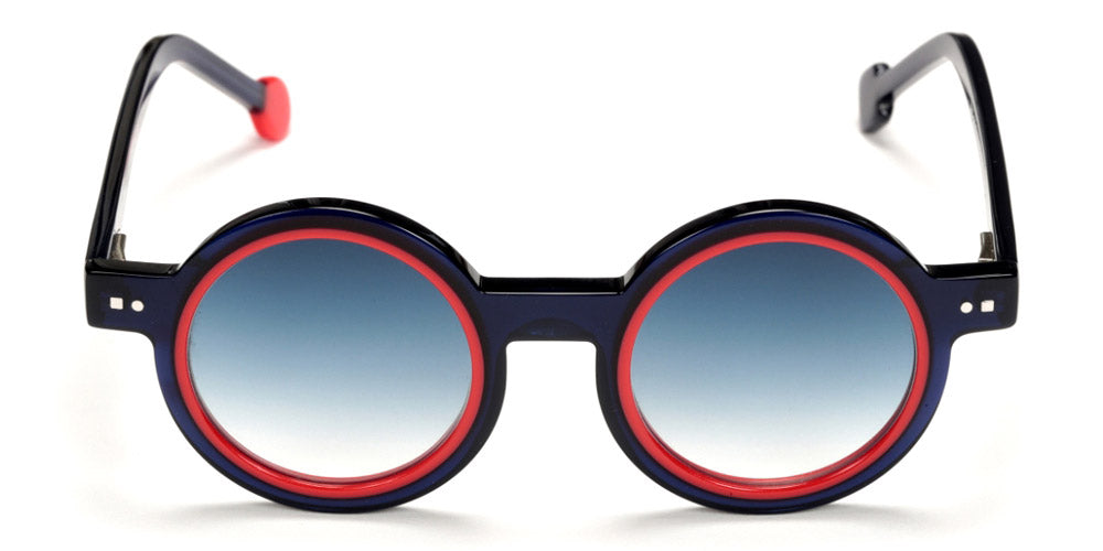 Sabine Be® Mini Be Addict Sun - Shiny Navy Blue / Shiny Red Sunglasses