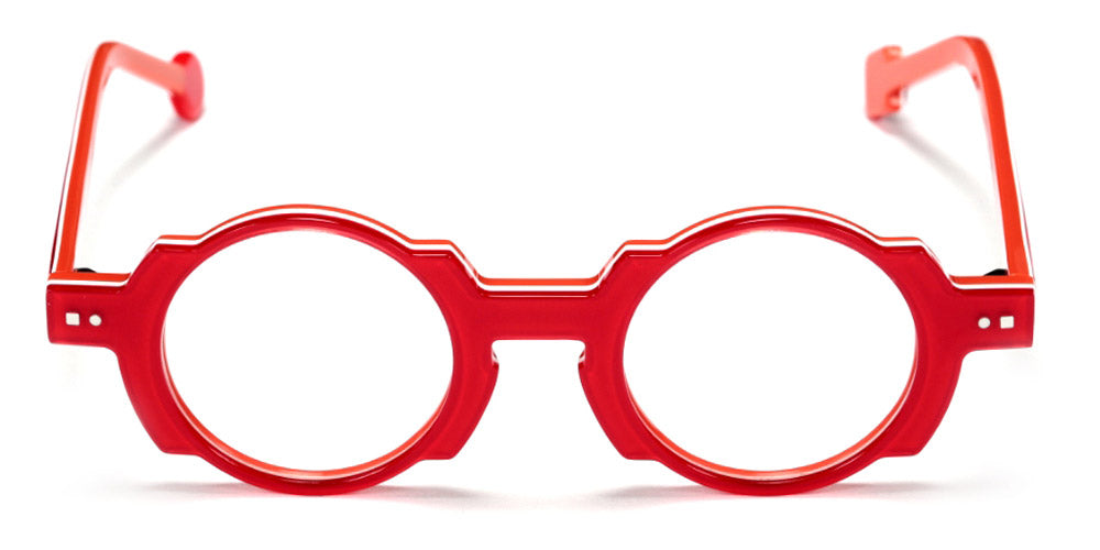 Sabine Be® Mini Be Balloon Swell - Shiny Translucent Red / White / Shiny Orange Eyeglasses