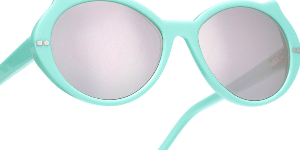 Sabine Be® Mini Be Cat'S Sun - Shiny Turquoise Sunglasses