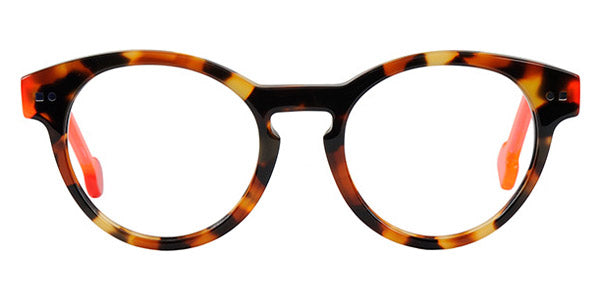 Sabine Be® Mini Be Crazy - Shiny Fawn Tortoise / Shiny Translucent Orange Eyeglasses